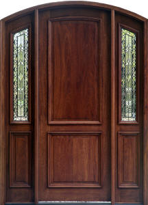 2 panel arched door in chicago