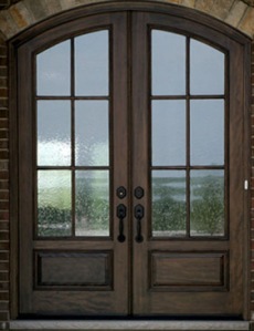 exterior french arch door chicago